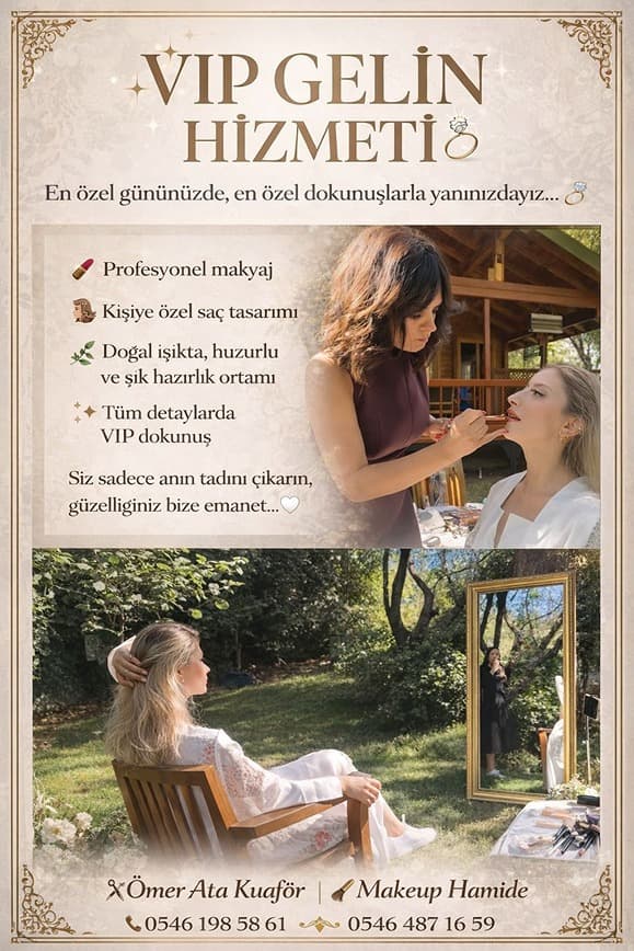 Ömer Ata Kuaför Tesettür Makeup by Hamide - 5. Fotoğraf